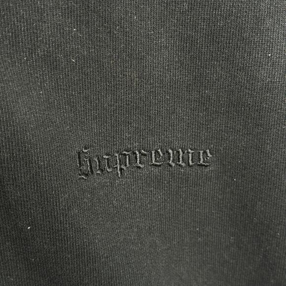 SUPREME Lakshmi Full Zip Embroidered Hoodie Black Sz Large - Picture 5 of 11